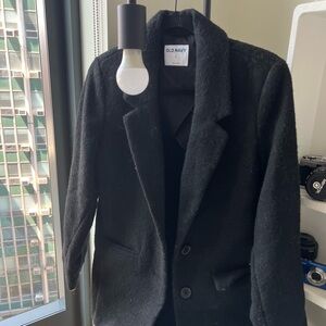 Old Navy Black Peacoat